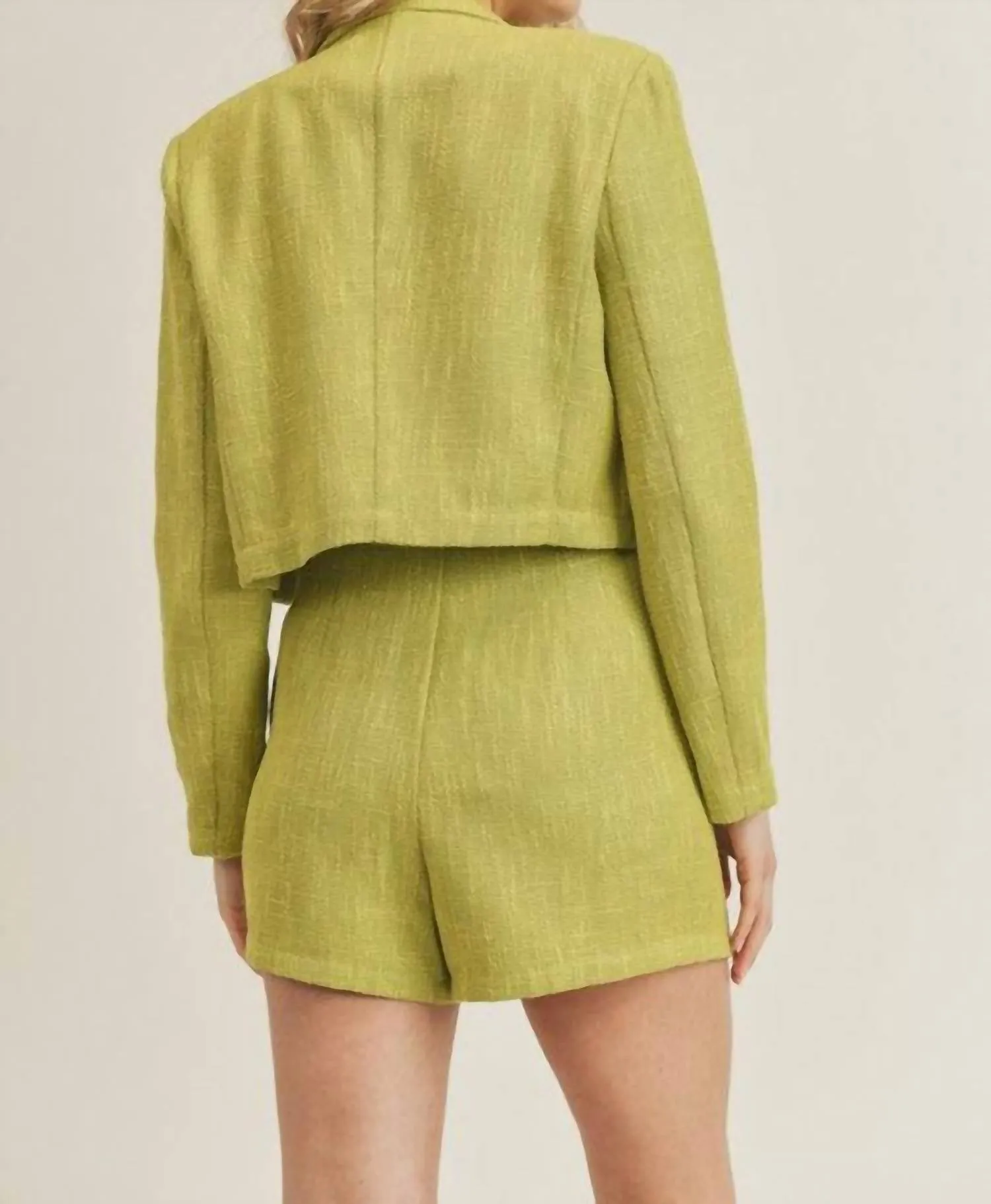 Amara High Waisted Pleated Short