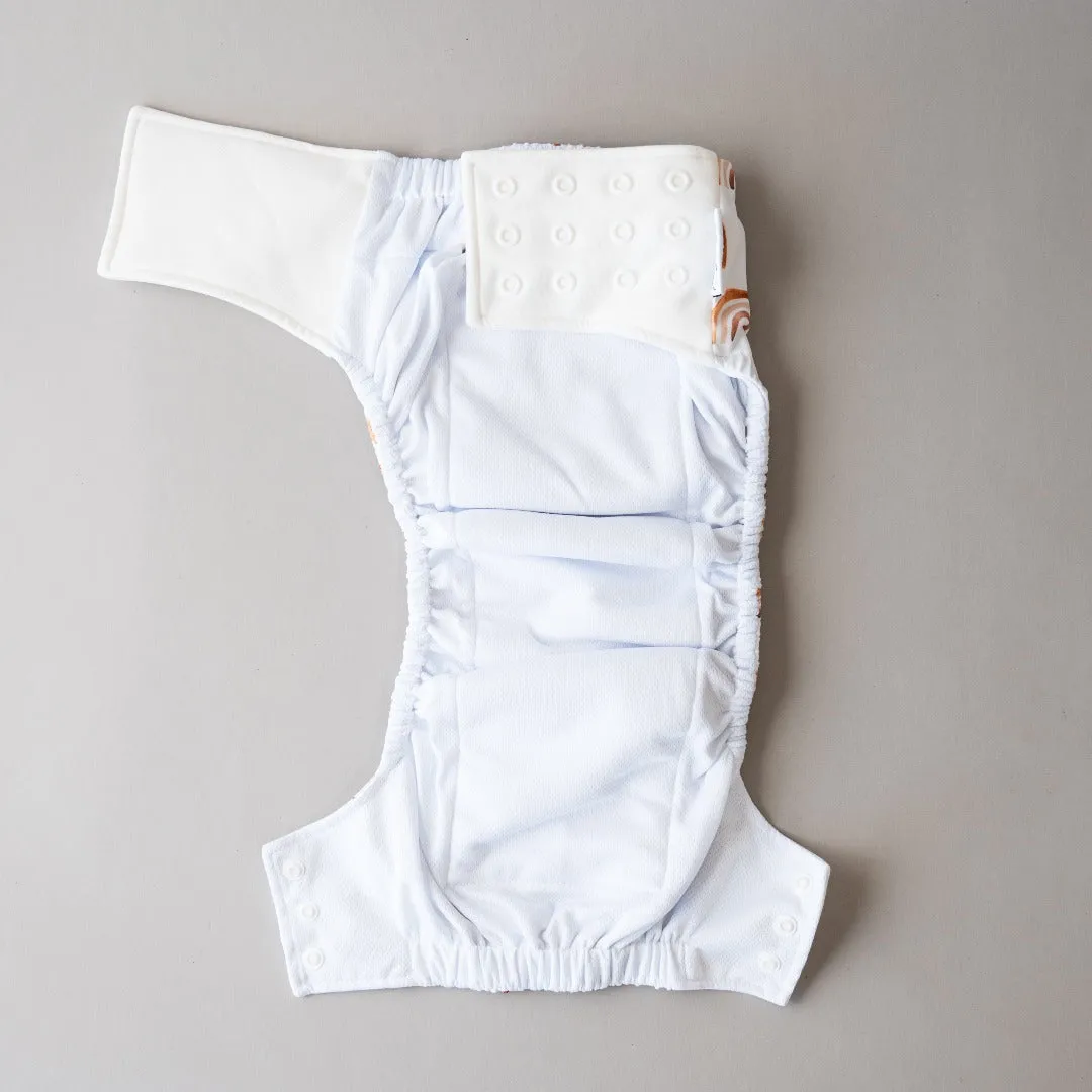 Big Kids Pull Up Reusable Nappy - Peek A Zoo