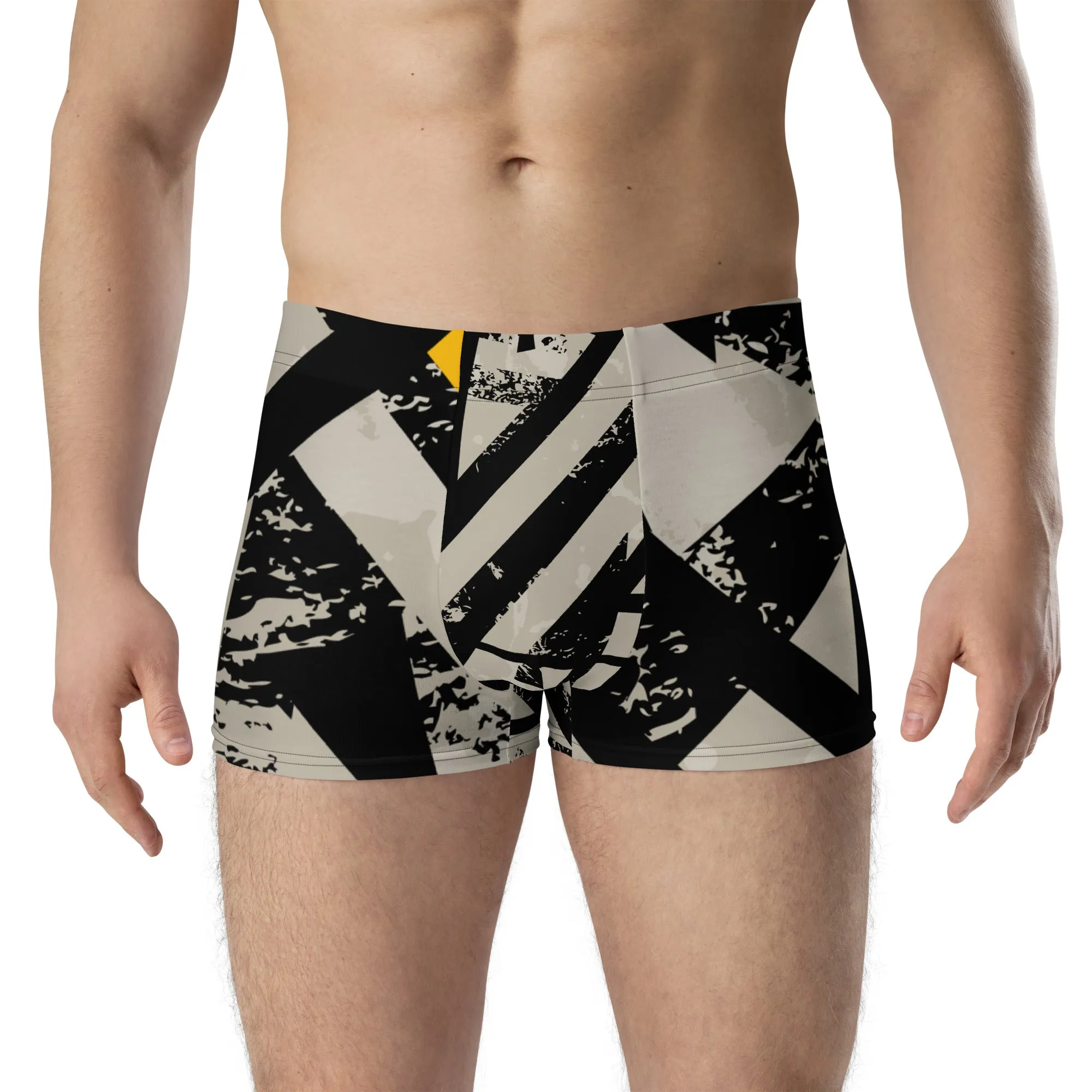 Black and Gold Boxer Briefs