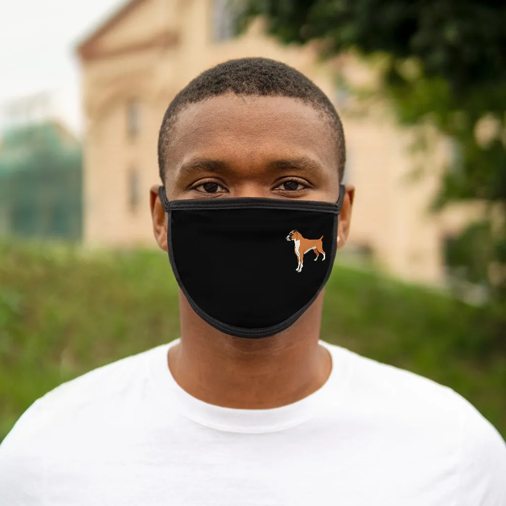 Boxer Mixed-Fabric Face Mask