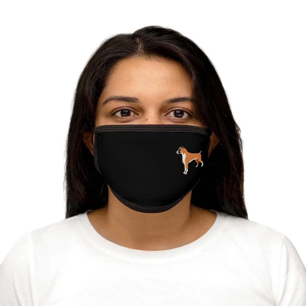Boxer Mixed-Fabric Face Mask