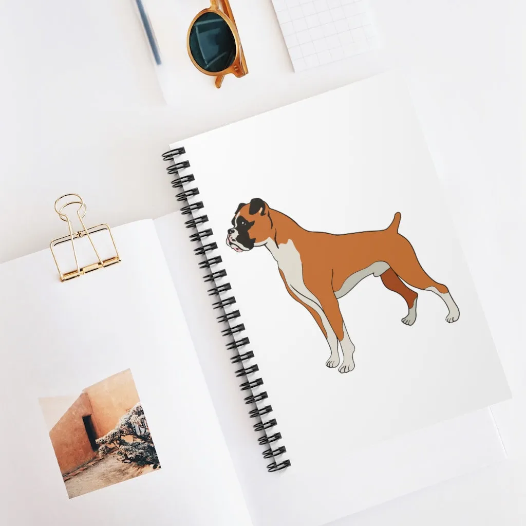 Boxer Spiral Notebook - Ruled Line