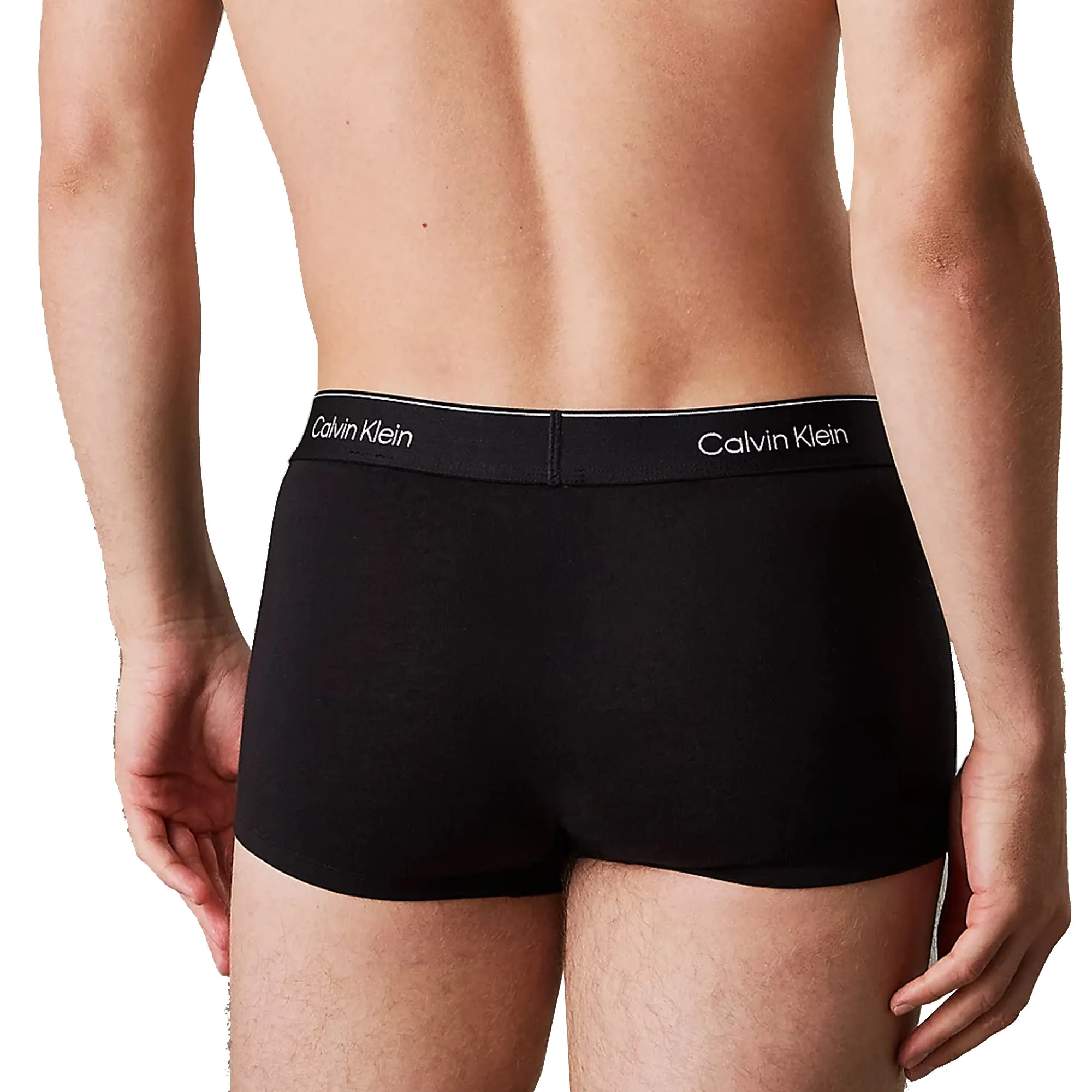 Calvin Klein Icon Cotton Stretch 5 Pack Low Rise Trunks Black