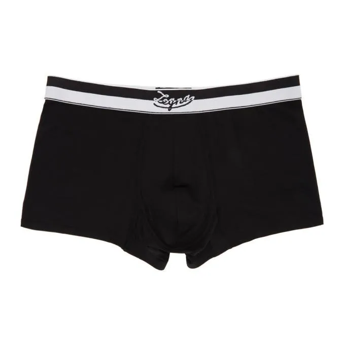 Ermenegildo Zegna Black New Micromodal Boxers