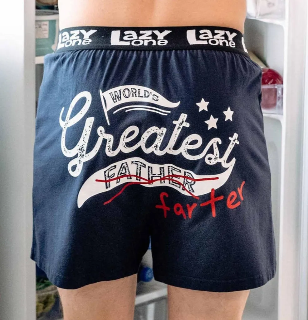 Lazy One Worlds Greatest Farter Boxers