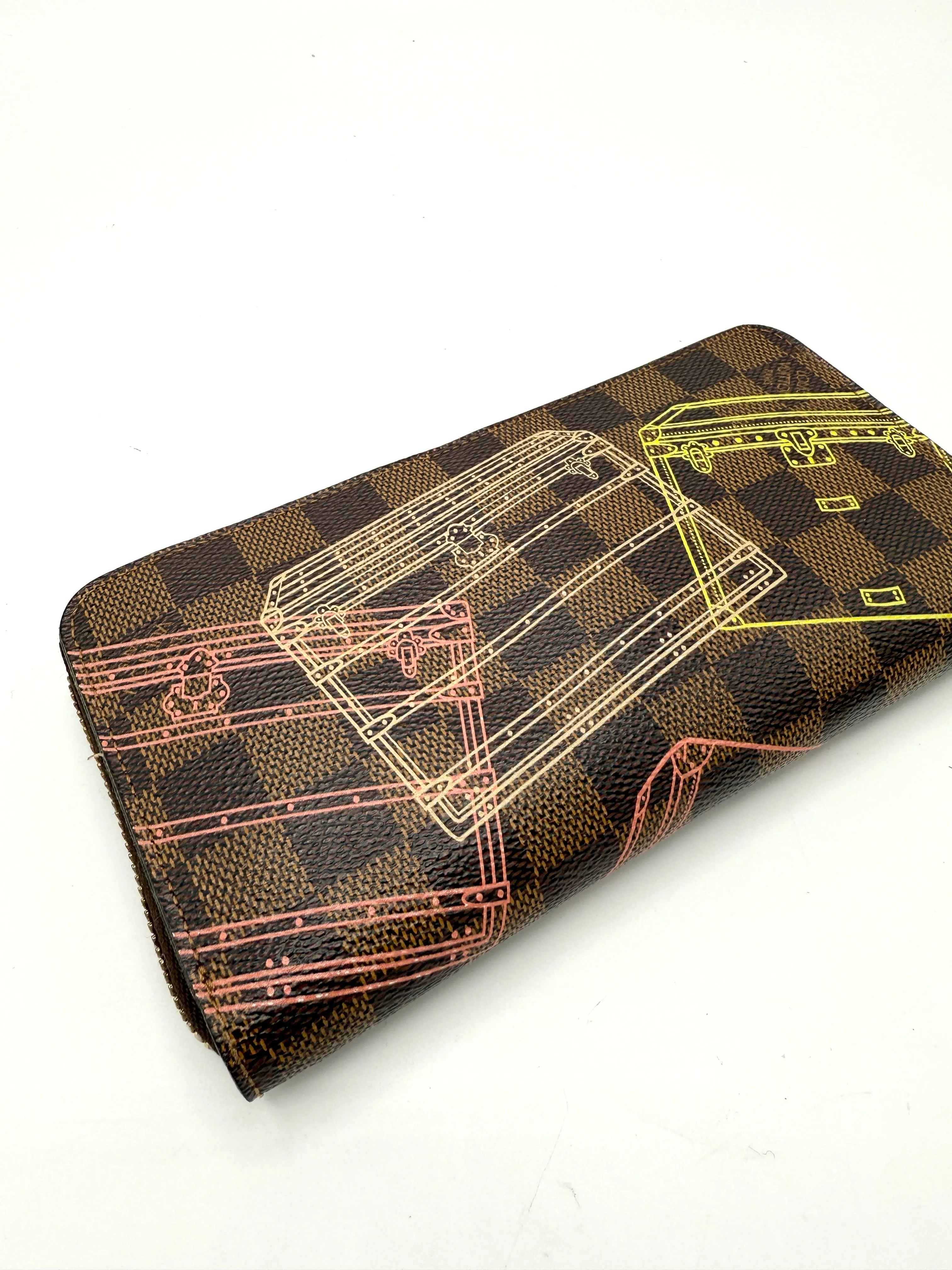 Monogram Neon Trunks Zippy Long Wallet