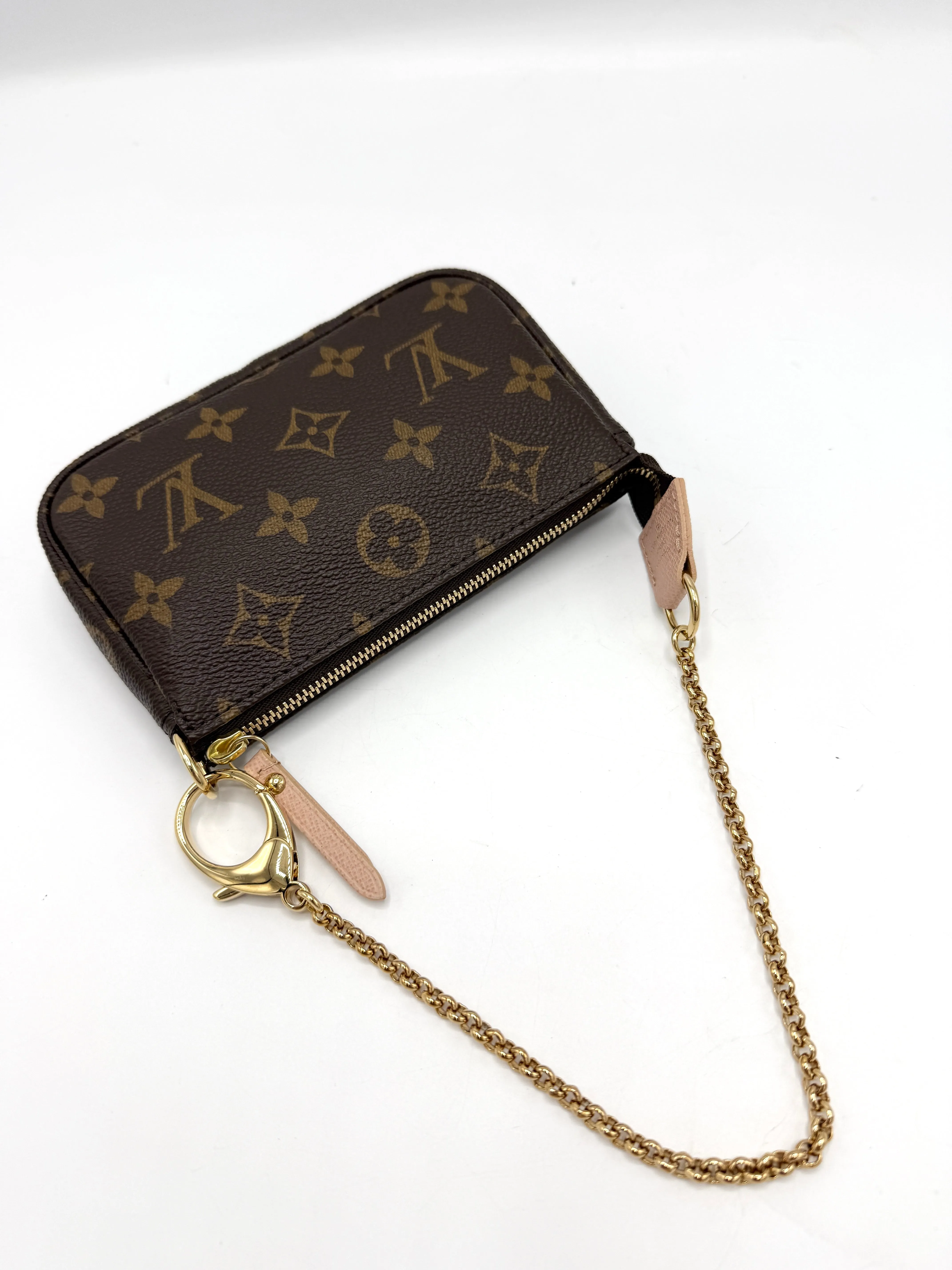 Pink Trunks Monogram Mini Pochette