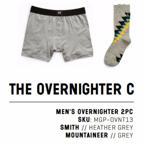 Richer Poorer - The Overnighter Gift Set, Grey