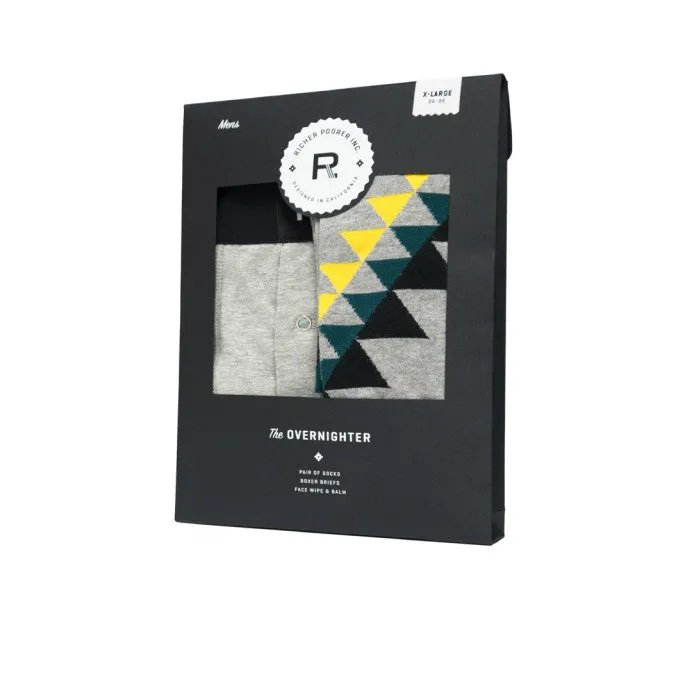 Richer Poorer - The Overnighter Gift Set, Grey