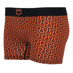 SHEATH Women's Orange Hex Boxer Brief