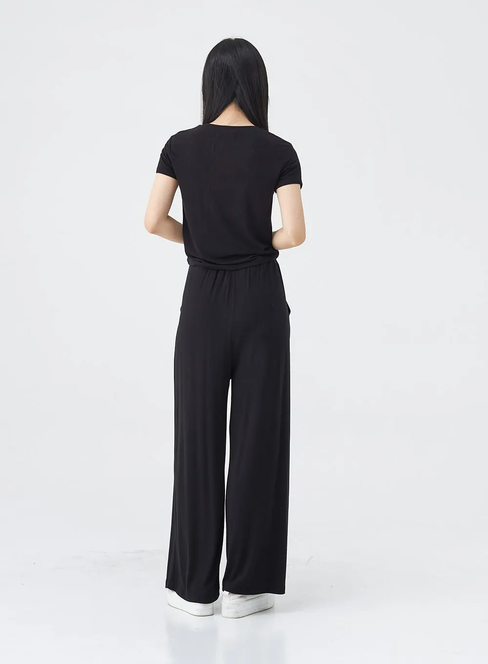 Span Crop T and Training Pants Set OG08