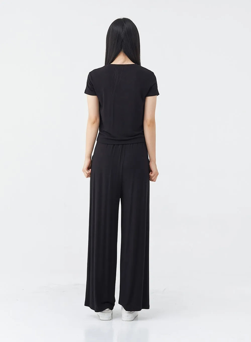 Span Crop T and Training Pants Set OG08